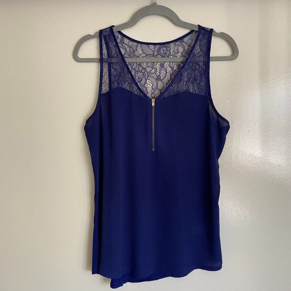 Express Lace Sleeveless top